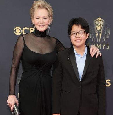 Connor Douglas Gilliland with his mother Jean Elizabeth Smart